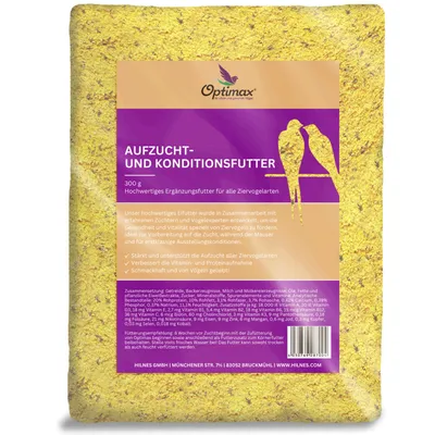 Optimax Konditions- und Aufzuchtfutter für Vögel Optimax Konditions- und Aufzuchtfutter für Vögel