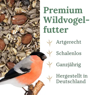 Orni Premium Streufutter Schalenlos für Wildvögel Orni Premium Streufutter Schalenlos für Wildvögel