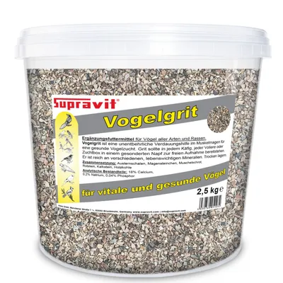 Supravit Vogelgrit Ergänzungsfutter für Vögel Supravit Vogelgrit Ergänzungsfutter für Vögel