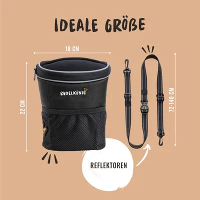 Rudelkönig Pochette à friandises pour chien Rudelkönig Pochette à friandises pour chien