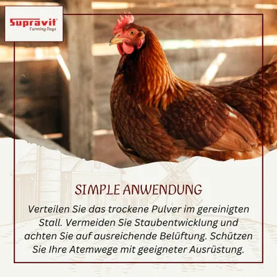 Supravit Kieselgur für Hühner 4 kg Supravit Kieselgur für Hühner 4 kg