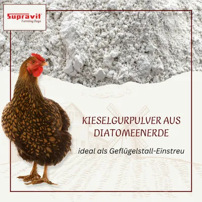 Supravit Kieselgur für Hühner 4 kg Supravit Kieselgur für Hühner 4 kg