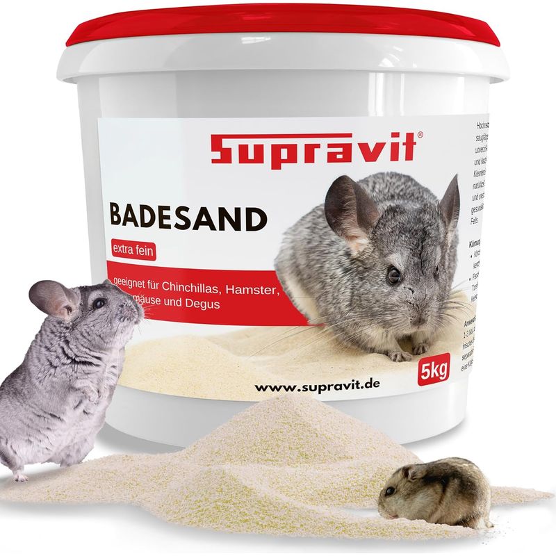 Supravit Chinchilla Sand Badesand