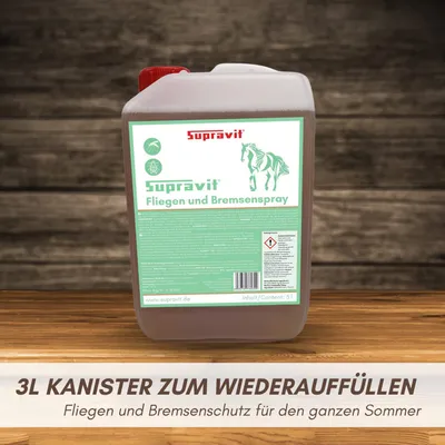 Supravit Bremsen und Fliegenspray für Pferde Supravit Bremsen und Fliegenspray für Pferde