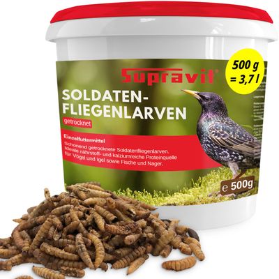 Supravit Soldatenfliegenlarven getrocknet