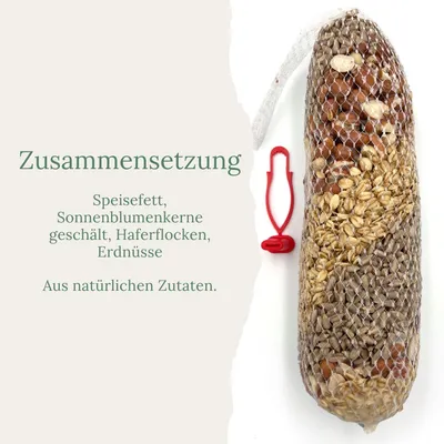 Orni Futterspirale für Wildvögel Ganzjahresfutter zum Aufhängen Orni Futterspirale für Wildvögel Ganzjahresfutter zum Aufhängen