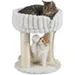 GIANTEX Kleiner Kratzbaum Mit Sitz, Sisalpfosten, Spielball