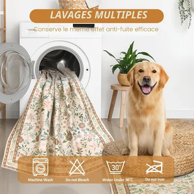 2 Pièces Ultra Absorbant et Antidérapant,Convient aux Chiens et Chat 2 Pièces Ultra Absorbant et Antidérapant,Convient aux Chiens et Chat