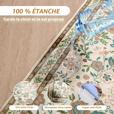 2 Pièces Ultra Absorbant et Antidérapant,Convient aux Chiens et Chat 2 Pièces Ultra Absorbant et Antidérapant,Convient aux Chiens et Chat