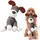 Chien marron