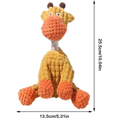 Jouet Chien en Peluche 2 en 1 Ouet Interactif pour Chiens avec Squeaker Jouet Chien en Peluche 2 en 1 Ouet Interactif pour Chiens avec Squeaker