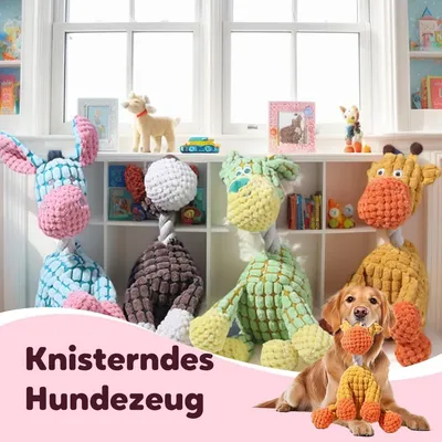 Jouet Chien en Peluche 2 en 1 Ouet Interactif pour Chiens avec Squeaker Jouet Chien en Peluche 2 en 1 Ouet Interactif pour Chiens avec Squeaker