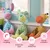 Jouet Chien en Peluche 2 en 1 Ouet Interactif pour Chiens avec Squeaker Jouet Chien en Peluche 2 en 1 Ouet Interactif pour Chiens avec Squeaker