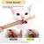 Lot de 6 jouets à chat, 3 bâtonnets d'herbe, 3 bâtonnets en bois à mâcher Lot de 6 jouets à chat, 3 bâtonnets d'herbe, 3 bâtonnets en bois à mâcher