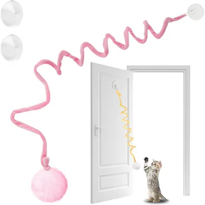 2pcs Jouet Chat Interactif Suspendue, Jouets Interactifst pour Chat 2pcs Jouet Chat Interactif Suspendue, Jouets Interactifst pour Chat