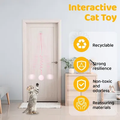 2pcs Jouet Chat Interactif Suspendue, Jouets Interactifst pour Chat 2pcs Jouet Chat Interactif Suspendue, Jouets Interactifst pour Chat