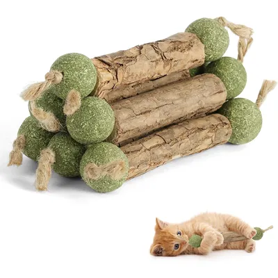 Bâtonnets Herbe à Chat, 6 Pièces Jouet Chats Bâton à Mâcher Bâtonnets Herbe à Chat, 6 Pièces Jouet Chats Bâton à Mâcher