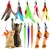 10 Pièces Jouets Baguette Chat, Accessoires de Rechange 10 Pièces Jouets Baguette Chat, Accessoires de Rechange