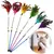 6 pièces Jouet Chat, Jouet pour Chat Plume Interieur, Chat Jeu pour Chaton 6 pièces Jouet Chat, Jouet pour Chat Plume Interieur, Chat Jeu pour Chaton