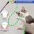 Lot de 3 Baguettes à Plumes pour Chat - Jouet Interactif avec Corde Colorée Lot de 3 Baguettes à Plumes pour Chat - Jouet Interactif avec Corde Colorée