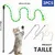 Lot de 3 Baguettes à Plumes pour Chat - Jouet Interactif avec Corde Colorée Lot de 3 Baguettes à Plumes pour Chat - Jouet Interactif avec Corde Colorée