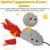 3pcs Porte Suspendue Souris Jouet Chat, Jouets Interactifs pour Chats