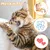 Lot de 4 jouets à mâcher pour chat. Contient 4 bâtonnets à mâcher Lot de 4 jouets à mâcher pour chat. Contient 4 bâtonnets à mâcher