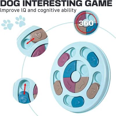 Jouet Interactif Chien - Occupation et Jeu d'Intelligenc Jouet Interactif Chien - Occupation et Jeu d'Intelligenc