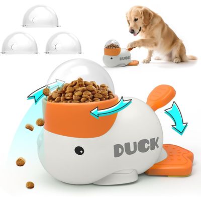 Interactive Canard pour Chien et Chat - Jouet Éducatif Anti