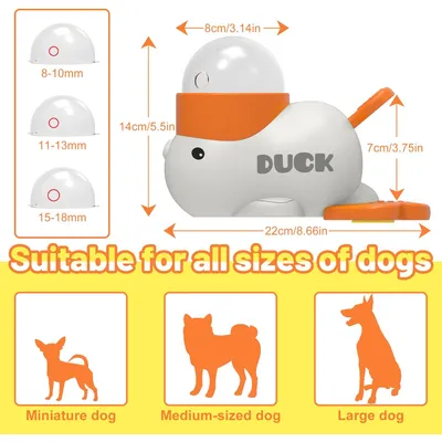 Interactive Canard pour Chien et Chat - Jouet Éducatif Anti