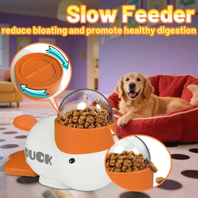 Interactive Canard pour Chien et Chat - Jouet Éducatif Anti
