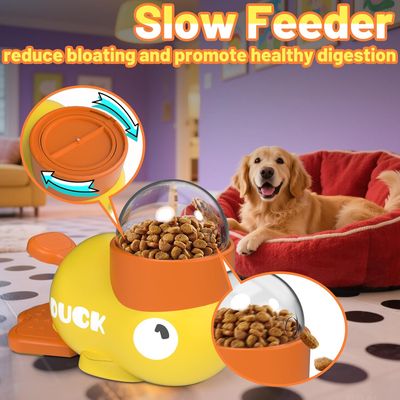 Interactive Canard pour Chien et Chat - Jouet Éducatif Anti