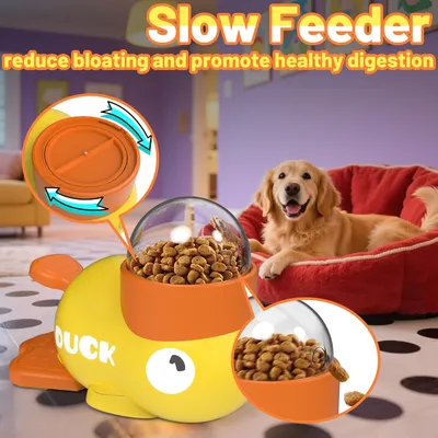Interactive Canard pour Chien et Chat - Jouet Éducatif Anti