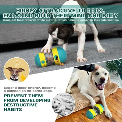 Jouet Intelligent pour Chien - Balle de Nourriture pour Chien