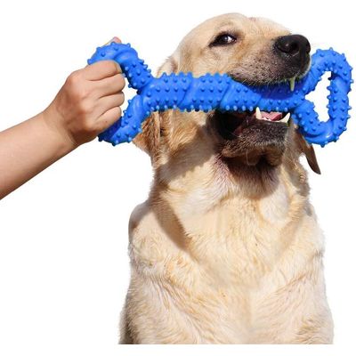 Chien Jouets à mâcher Résistant en Caoutchouc 13 inch Os Jouet