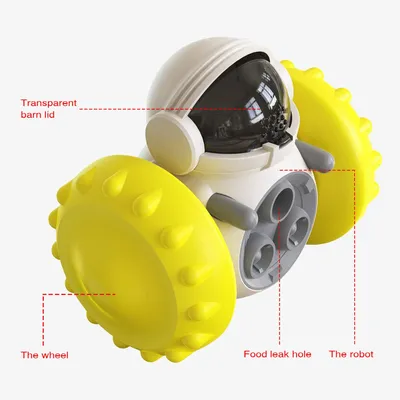 Jouet Distributeur de Nourriture pour Chien de Chat,Jouet éducatif Animaux Jouet Distributeur de Nourriture pour Chien de Chat,Jouet éducatif Animaux