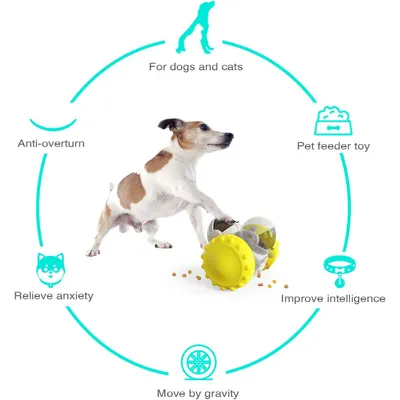Jouet Distributeur de Nourriture pour Chien de Chat,Jouet éducatif Animaux Jouet Distributeur de Nourriture pour Chien de Chat,Jouet éducatif Animaux