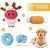 Lot de 7 jouets pour chien comprend de jolis jouets couineurs en peluche Lot de 7 jouets pour chien comprend de jolis jouets couineurs en peluche