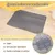 Lot de 2 gris,  tapis d'entraînement pour chien et chat