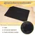 Lot de 2 noir, tapis d'entraînement pour chien et chat Lot de 2 noir, tapis d'entraînement pour chien et chat