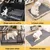 Lot de 2 gris,  tapis d'entraînement pour chien et chat