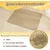 Lot de 2 marron, tapis d'entraînement pour chien et chat Lot de 2 marron, tapis d'entraînement pour chien et chat