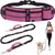 Laisse Main Libre Chien avec Ceinture Réglable et Sac Banane Laisse Main Libre Chien avec Ceinture Réglable et Sac Banane