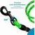 Laisse de Dressage pour Chien, Rembourrée, Poignée,Vert Laisse de Dressage pour Chien, Rembourrée, Poignée,Vert
