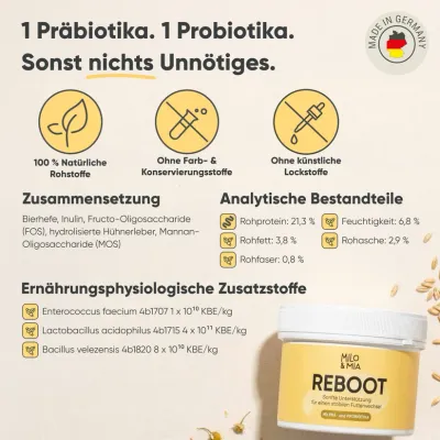 Reboot - 30 Tage-Kur zur Futterumstellung 150g Reboot - 30 Tage-Kur zur Futterumstellung 150g