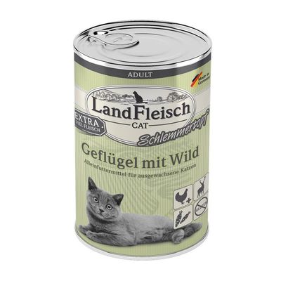 LandFleisch Cat Adult Schlemmertopf 6x400g