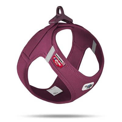 Curli Clasp Vest Geschirr Air-Mesh Ruby