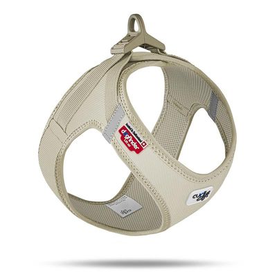 Curli Clasp Vest Geschirr Cord tan