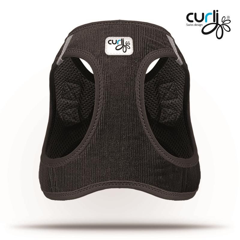 Curli Vest Geschirr Cord  3XS