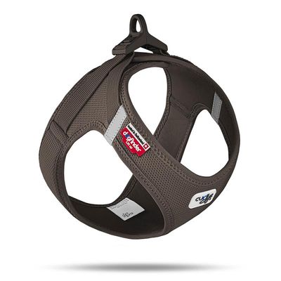 Curli Clasp Vest Geschirr Air-Mesh Brown